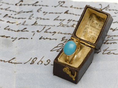 Anillo de Jane Austen y manuscrito de Cassandra. http://www.sothebys.com/es/auctions/ecatalogue/2012/english-literature-history-childrens-books-and-illustrations/lot.59.html?sort=lotnum
