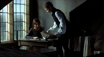 edmund y fanny en el ático