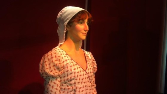 Jane Austen rostro cera 3