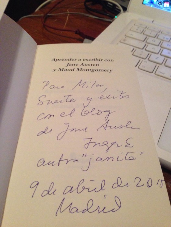 Inger Enkvist Dedicatoria