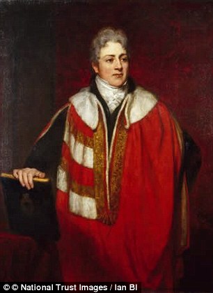 Aquí tenéis al Conde de Morley, John Parker. Un auténtico "figura" al que se pretende hacer pasar por la inspiración de Mr. Darcy. A mí me parece una afirmación extremadamente sesgada