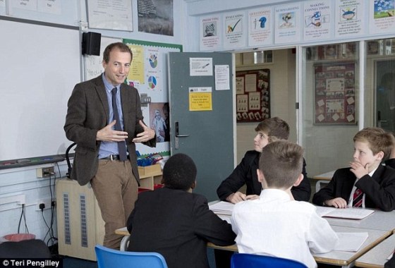 Crispin Bonham carter teacher